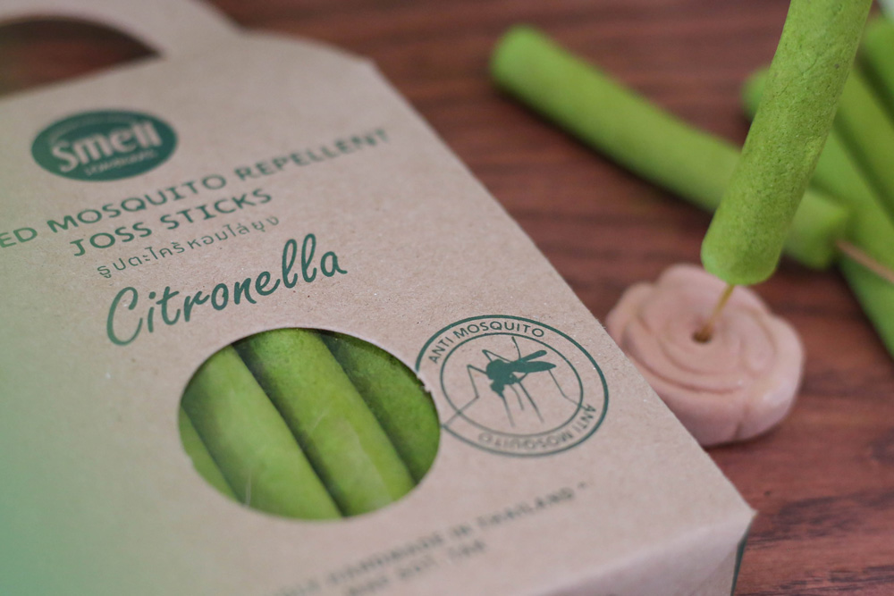 SCENTED MOSQUITO REPELLENT JOSS STICKS SmellLemongrass SmellLemongrass